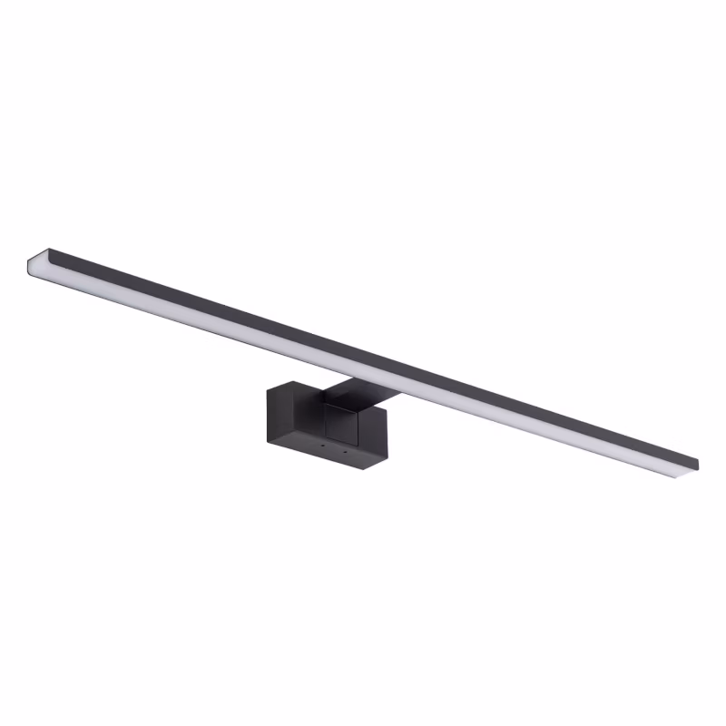 Kinkiet Nowodvorski Lighting Cezanne Led czarno-biały nad lustro LED 15W 4000K 1100lm IP44 wym: 5,2 x 80 x 12,8 cm – 1 szt.