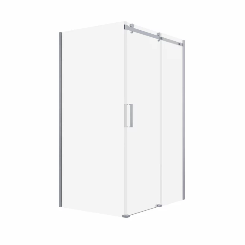 Kabina prysznicowa SEVANTE 100×70 prostokątna przesuwna LOTUS chrom 1 szt.