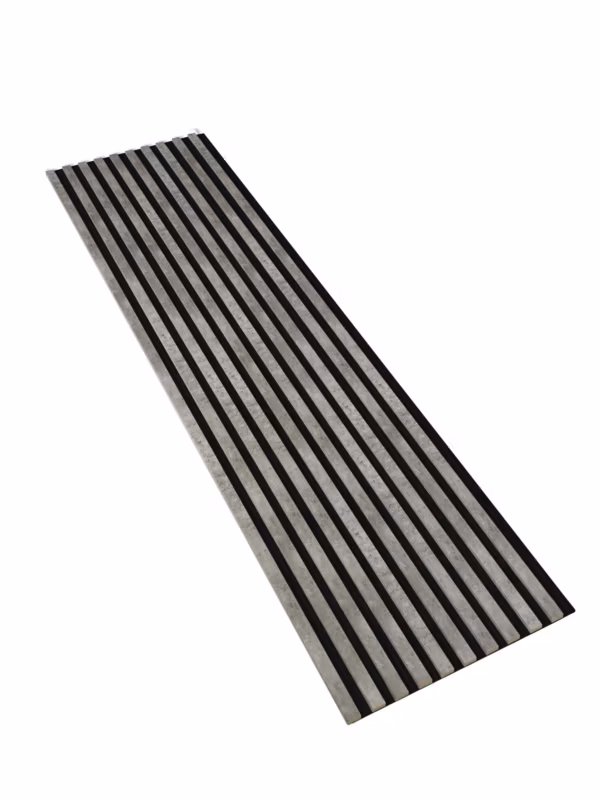 Lamele Ścienne na Filcu Czarnym SunWood 275x58cm Panel Dekoracyjny Beton Loft 1 szt.
