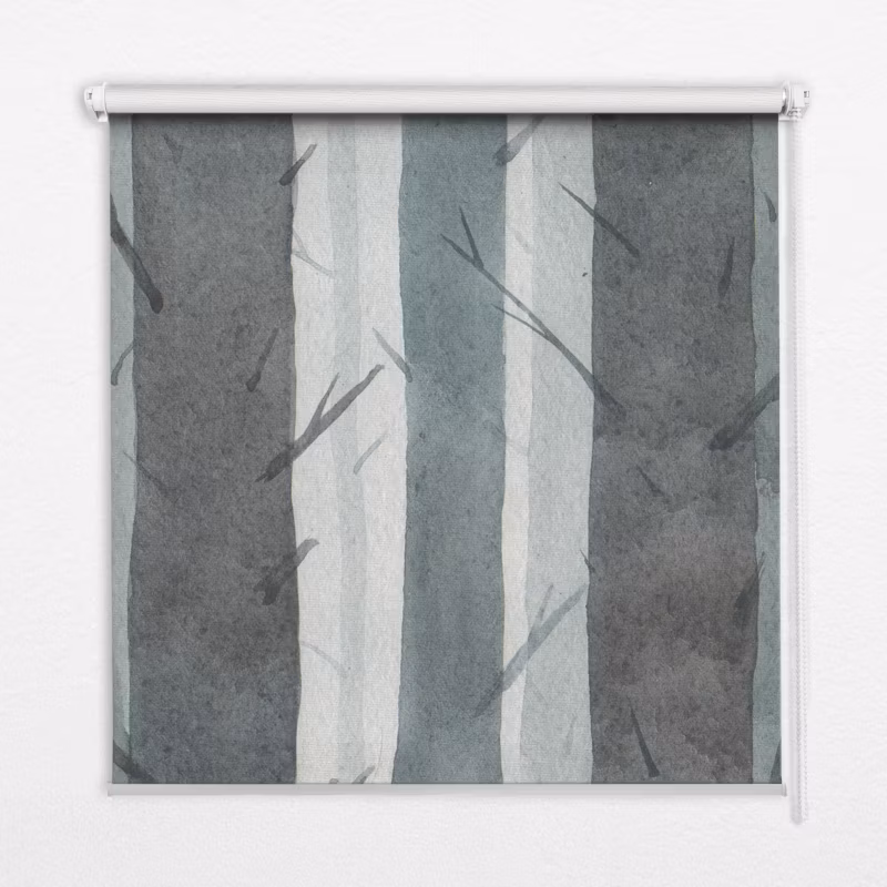 Klasyczna wolnowisząca roleta zaciemnająca Tulup 90×140 cm Drzewa 1 szt.