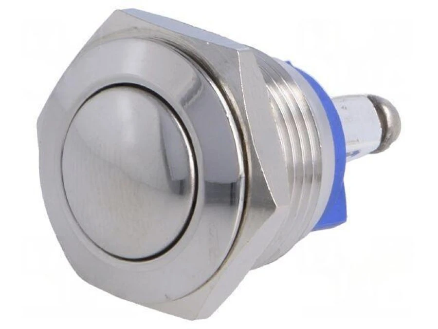 Przełącznik wandaloodporny Poz: 2 SPST 2A/48VDC IP65 OFF‑(ON) MP0042/2