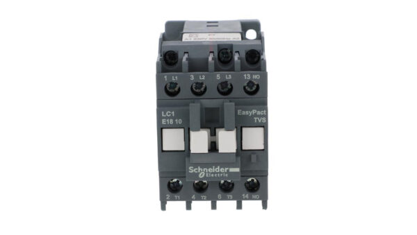 Stycznik mocy Easy TeSys Control AC-3, 18A, 3P (1NO), cewka 230V, 50/60Hz LC1E1810P7