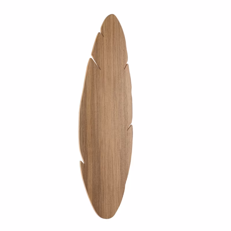 Kinkiet TK-Lighting Hoja Wood drewno motyw roślinny – 1szt.