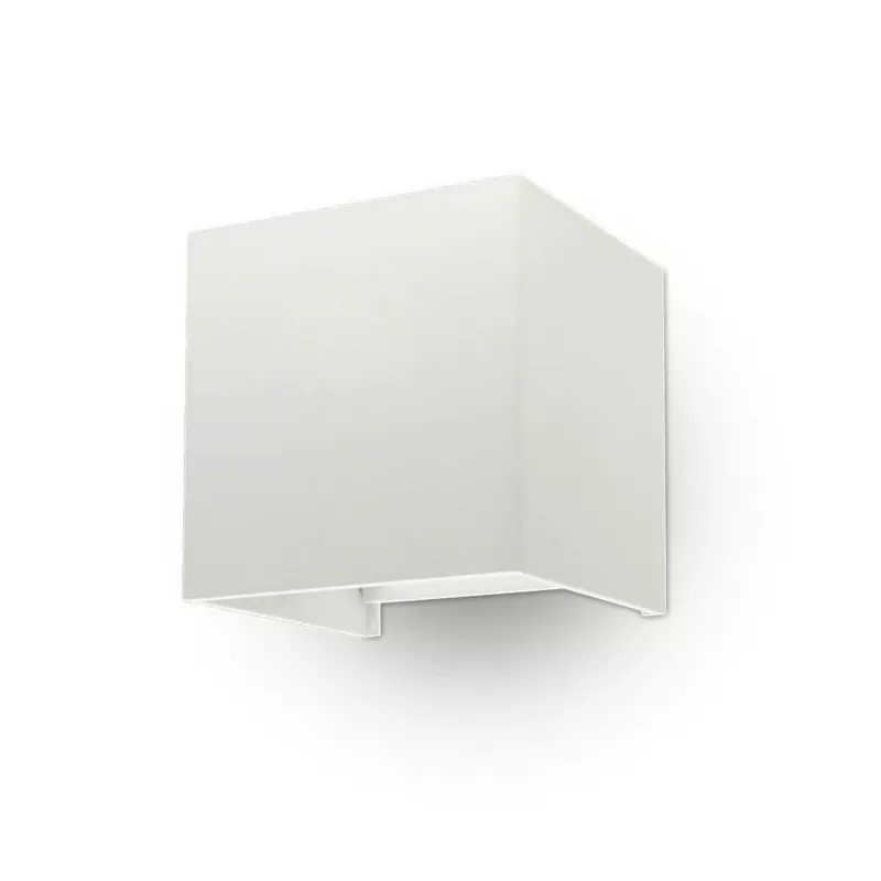 Kinkiet ścienny V-TAC 759 biały LED 5W 3000K 700lm IP65 wym: 10 x 10 x 10 cm – 1 szt.