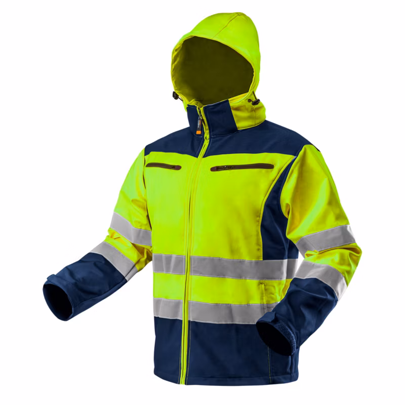 Kurtka softshell NEO TOOLS o intensywnej widzialności rozm. L żółta 1 szt.