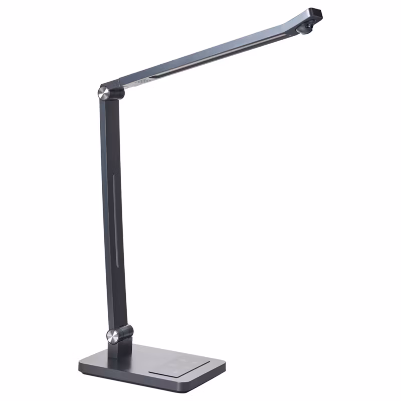 Lampa biurkowa LED Lepus Z czujnikiem ruchu Ciemnoszary 1 szt.