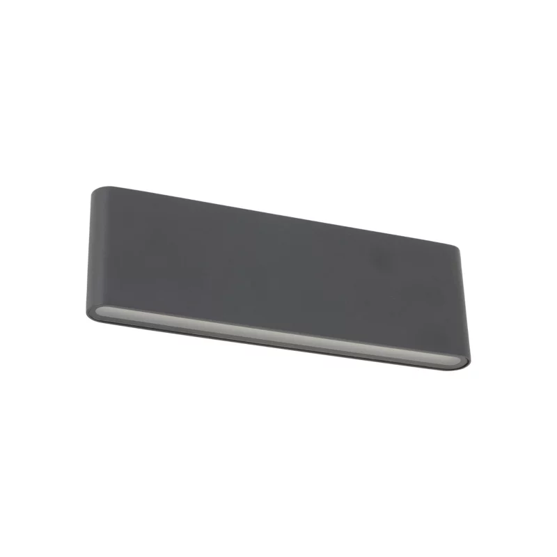 Kinkiet zewnętrzny Tk Lighting Arwena L ogrodowy płaski grafitowy szary LED Ip 54 – 1szt.