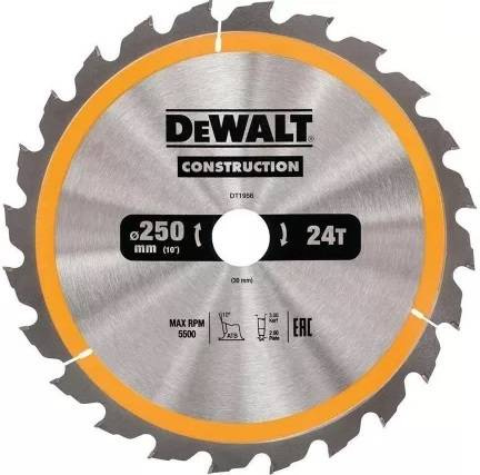 Tarcza do drewna do pilarek ręcznych DT1956 DeWalt