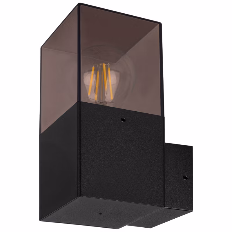 Kinkiet zewnętrzny E27 LED MasterLED Denver IP44 lampa oprawa elewacyjna czarna 1 szt.