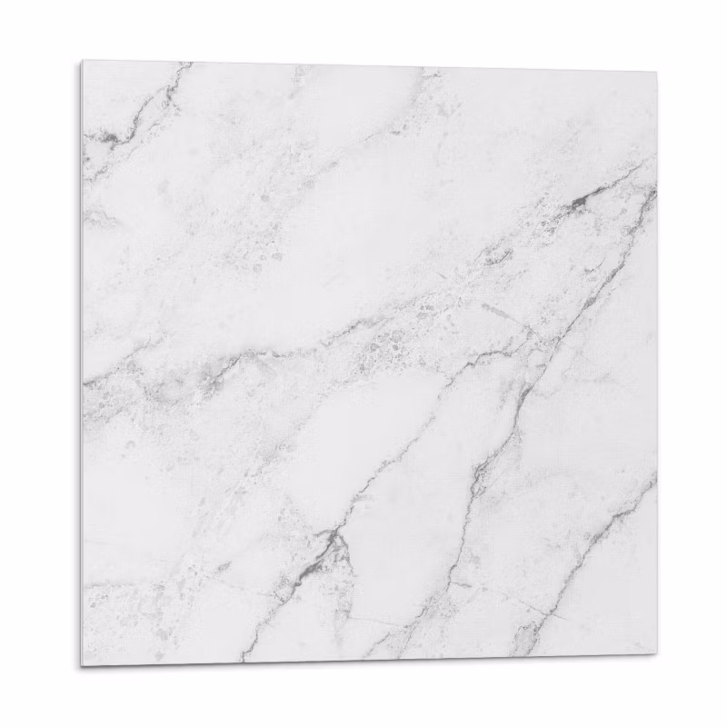 Kafelki samoprzylepne Wallfluent 50×50 cm Stylowy biały marmur 4 szt.