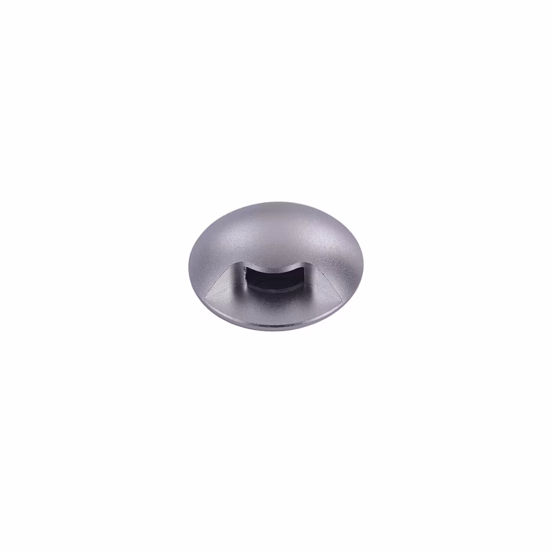 Kinkiet ścienny zewnętrzny Italux Basilio srebrny LED 3W 3000K 150lm IP65 wym: 5,3 x 5,2 x 8 cm aluminium – 1 szt.
