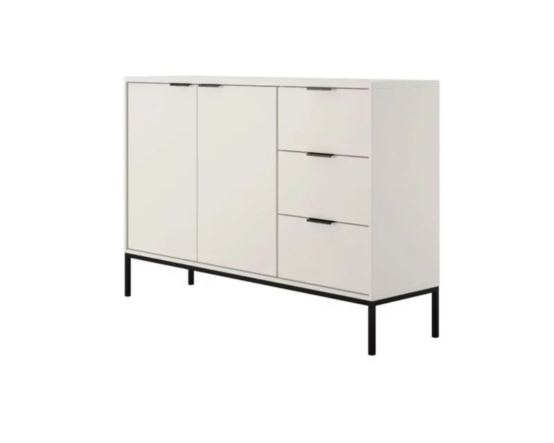 Komoda Kocot Kids AUSTIN 150 biała/czarna 1 szt.