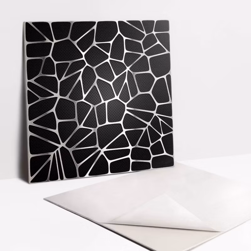 Kafelki samoprzylepne Tulup 30×30 cm Nowoczesna struktura 3D 9 szt.
