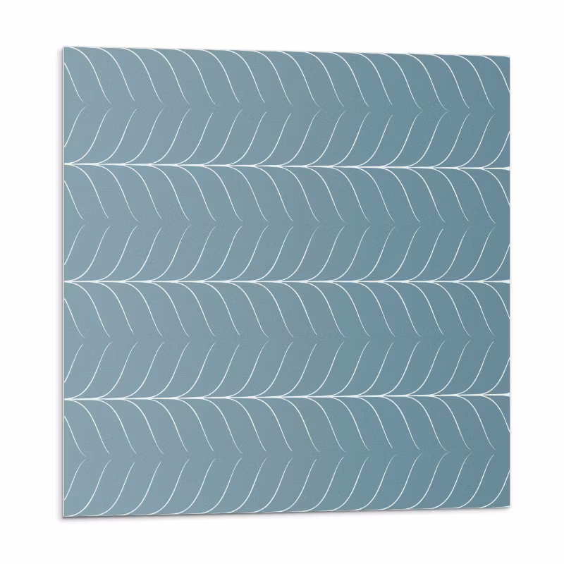 Kafelki samoprzylepne Wallfluent 50×50 cm Rzędy zielonych liści 4 szt.
