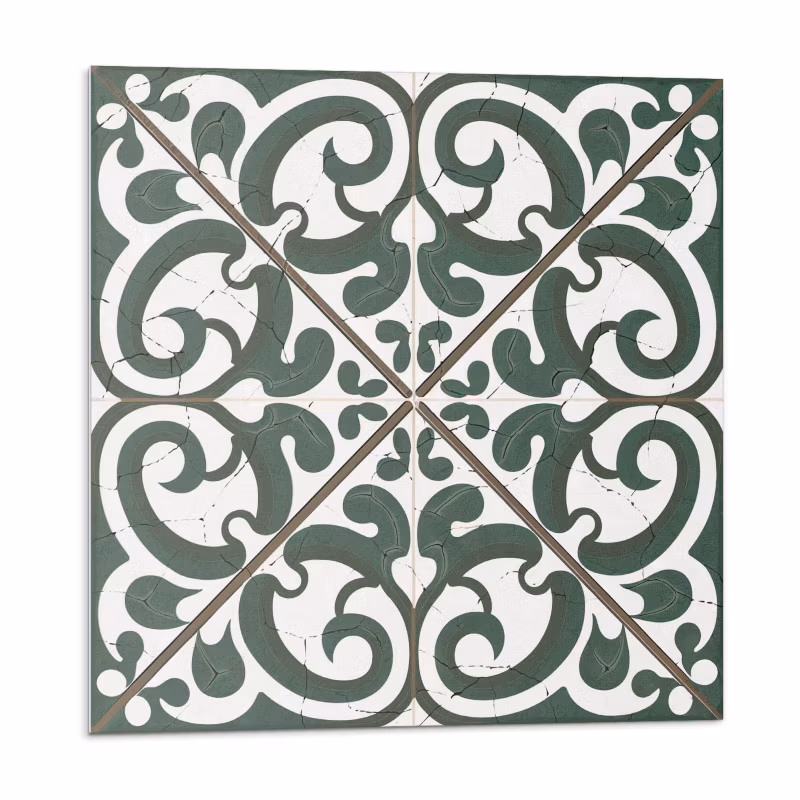 Kafelki samoprzylepne Wallfluent 20×20 cm Motywy zieleni w designie 20 szt.