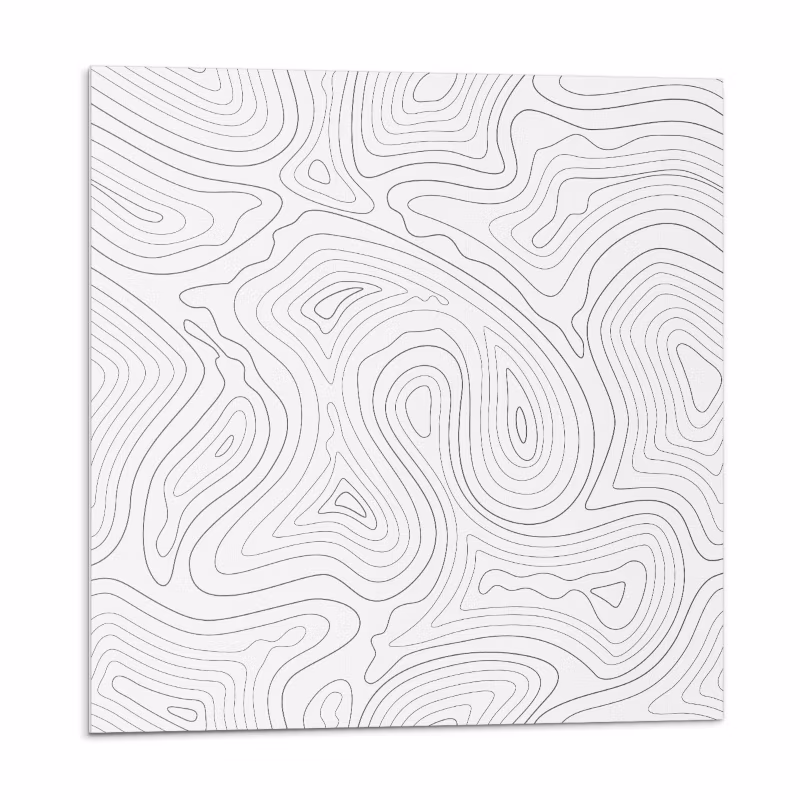 Kafelki samoprzylepne Wallfluent 30×30 cm Abstrakcyjne fale w dynamicznych liniach 9 szt.