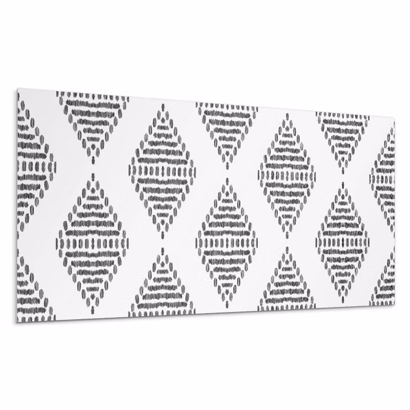 Kafelki samoprzylepne Wallfluent 60×30 cm Geometryczny wzór diamentów w siatce 6 szt.