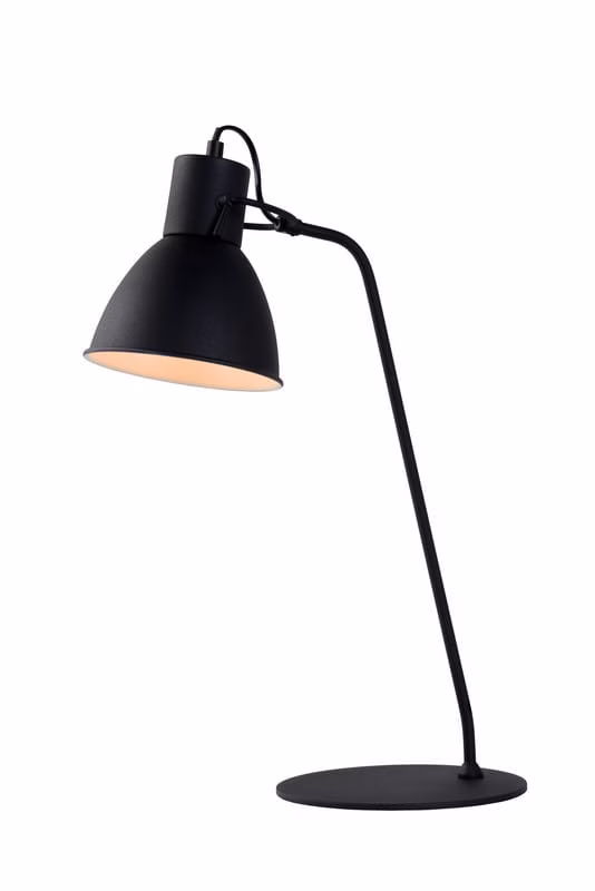 Lampa biurkowa Lucide Shadi czarna 1 x E14 x 40W IP20 wym: 50 x 20 x 40 cm metal – 1 szt.