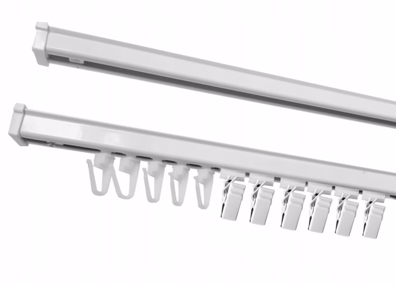 Karnisz szyna sufitowa aluminiowa pojedyncza biała PS PANCZO 420 cm 1 szt.