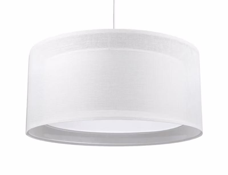 Lampa Bps Koncept wisząca DUO LEN LIGHT 50 biała 1 szt