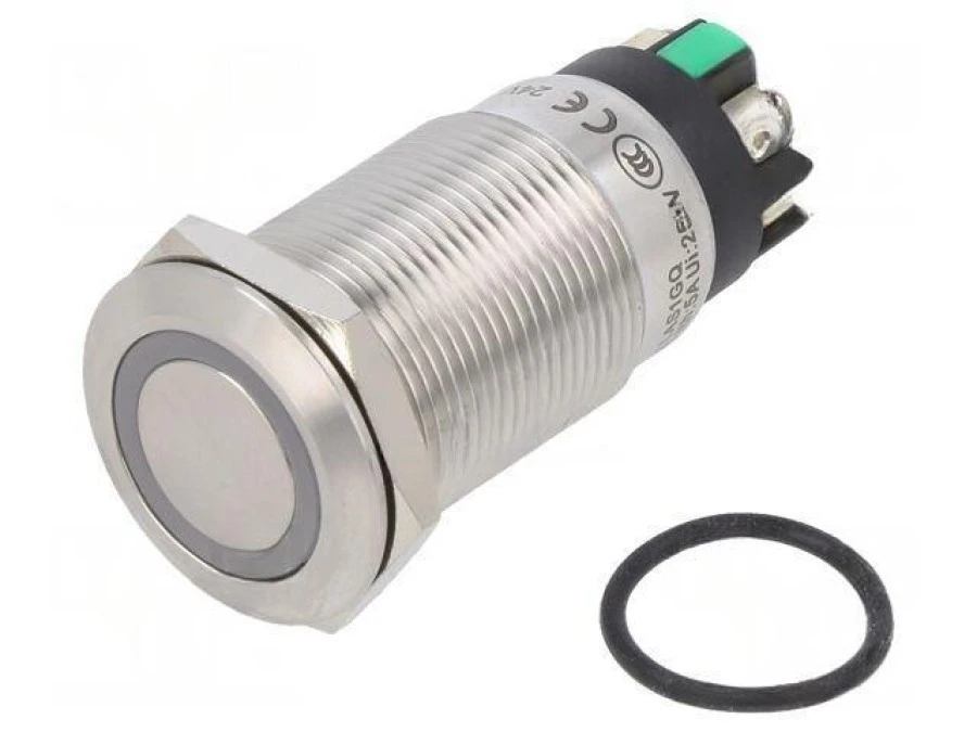 Przełącznik wandaloodporny Poz: 2 SPDT 3A220VAC 5A24VDC LAS1GQF‑11ZE/L/G/24V/S