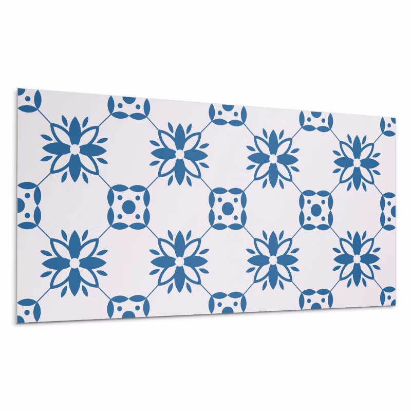Kafelki samoprzylepne Wallfluent 40×20 cm Roślinny design z kwiatami i liśćmi 10 szt.