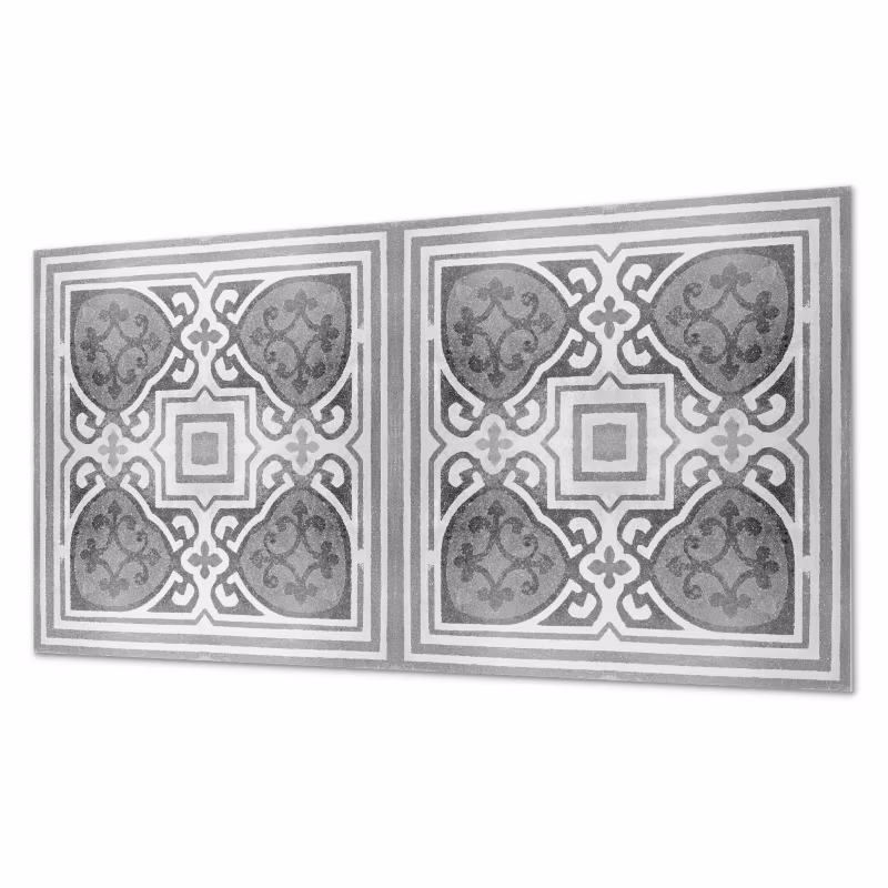 Komplet Kafelków PCV ArtPrintCave 40×20 cm Wzór z ornamentami w symetrii 10 szt.