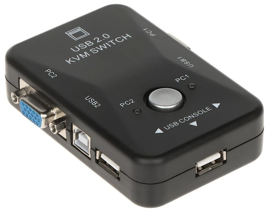Przełącznik VGA + USB VGA+USB‑SW‑2/1