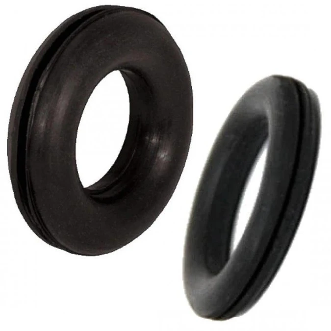 Przelotka Gumowa Przepust Kablowy Okrągły Gumowy GH21 24 mm 1 szt. Czarna