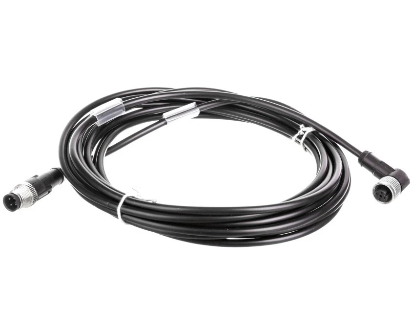 Przewód połączeniowy 5m /wtyczka M12 ‑ gniazdo kątowe M12/ FIELDBUS AB‑C4‑M12MS‑5,0PVC‑M12FA 22260705