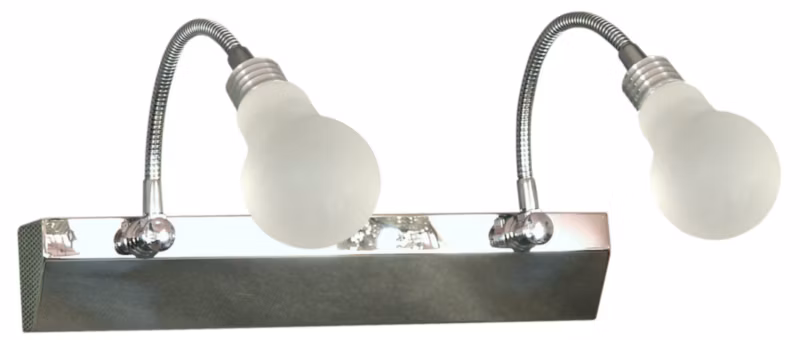 Kinkiet ścienny Candellux Acrylic chromowany biały LED 2W 5000K 300lm IP20 wym: 15 x 30 x 24 cm – 1 szt.