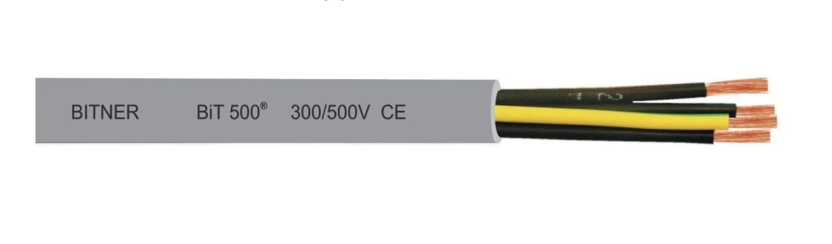 Przewód sterowniczy BiT 500 4×1,5 300/500V S54477 klasa Eca /bębnowy/