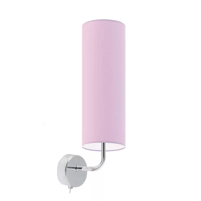 Kinkiet Volta Light Factory Bell Jasny fioletowy Abażur 1xE27 1szt.