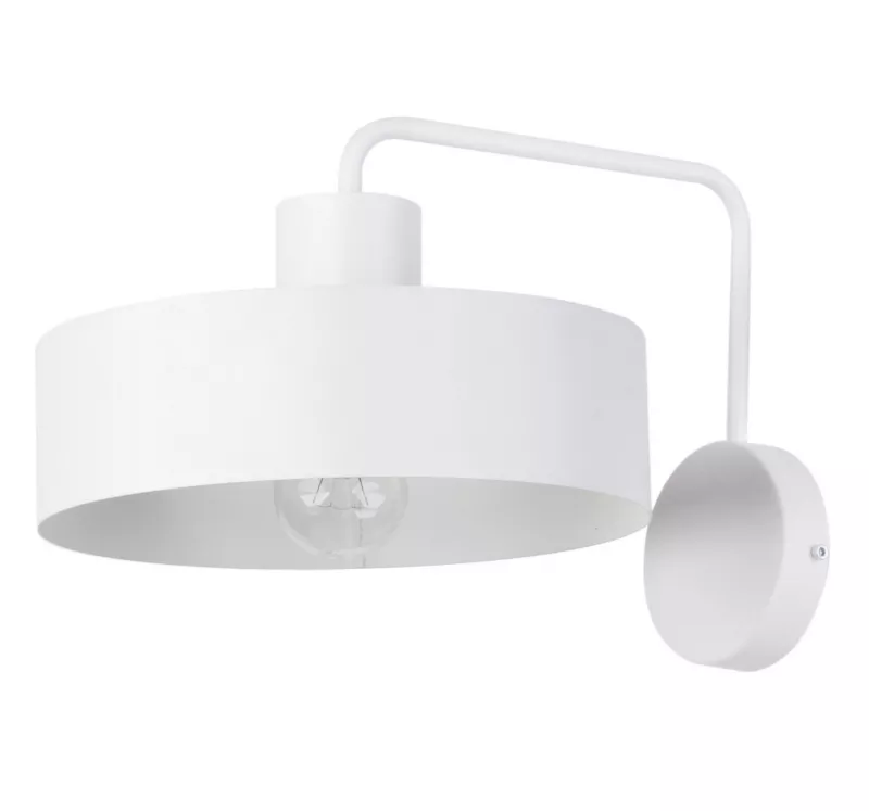 Kinkiet ścienny Sigma Lighting Vasco biały styl nowoczesny 1 x E27 x IP20 wym: 23 x 34 x 25 cm – 1 szt.