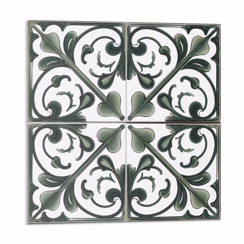 Kafelki samoprzylepne Wallfluent 20×20 cm Ornamenty roślinne w stylowym wydaniu 20 szt.