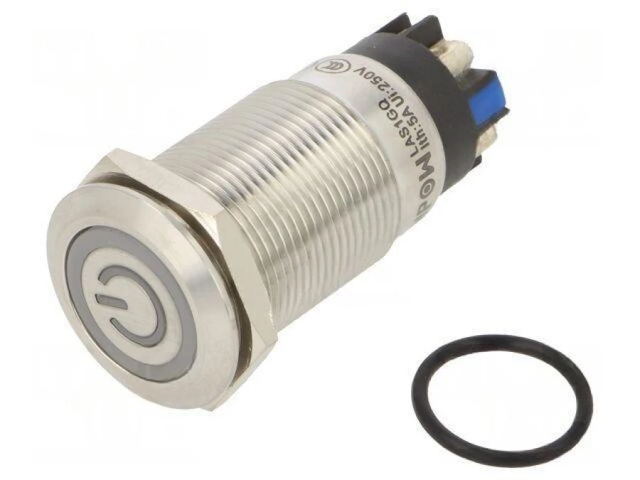 Przełącznik wandaloodporny Poz: 2 SPDT 3A220VAC 5A24VDC LAS1GQF‑11ZET/L/B/12V/S