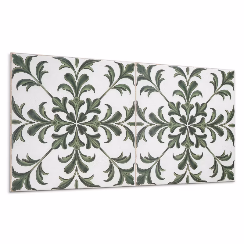 Kafelki samoprzylepne Wallfluent 40×20 cm Kwiatowy motyw na kafelku 10 szt.