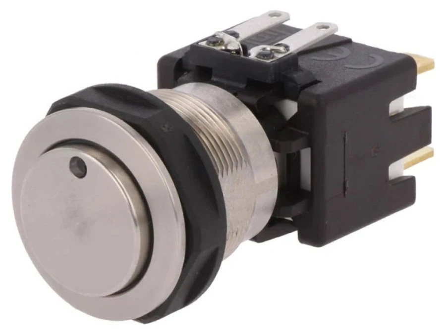 Przełącznik wandaloodporny Poz 2 DPST‑NO 12A/250VAC IP64 1241.6823.1122000