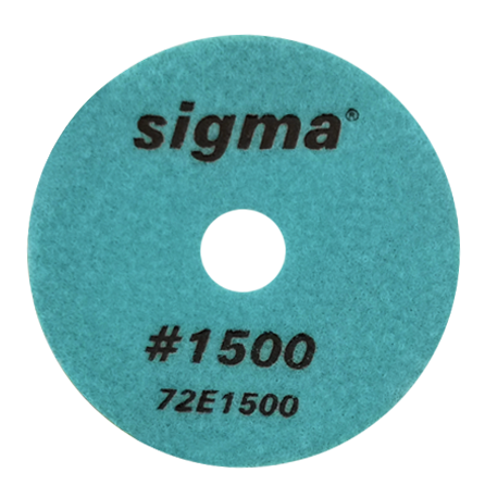 Dysk diamentowy Sigma 72E1500 z rzepem – gradacja P1500