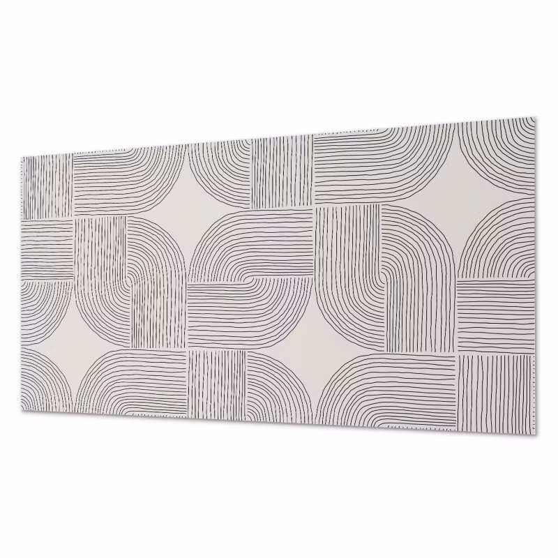 Komplet Kafelków Samoprzylepnych ArtPrintCave 40×20 cm Geometryczne linie w układzie 10 szt.