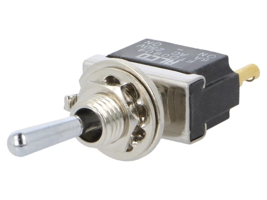 Przełącznik dźwigniowy Poz 2 SPDT ON‑ON 6A 250VAC 2‑6437630‑0