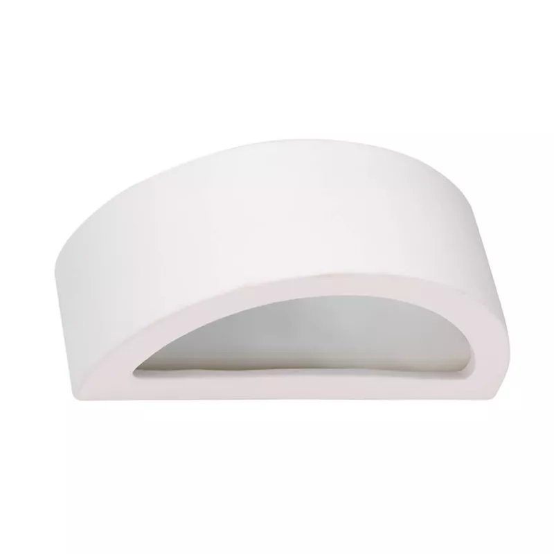 Kinkiet ścienny Sollux Lighting Atena 20 biały 1 x E27 x 15W IP20 wym: 10 x 20 x 9 cm – 1 szt.