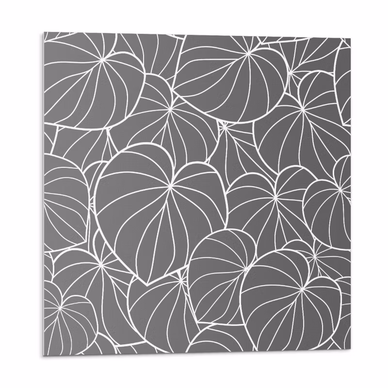 Kafelki samoprzylepne Wallfluent 30×30 cm Subtelne liściaste motywy 9 szt.