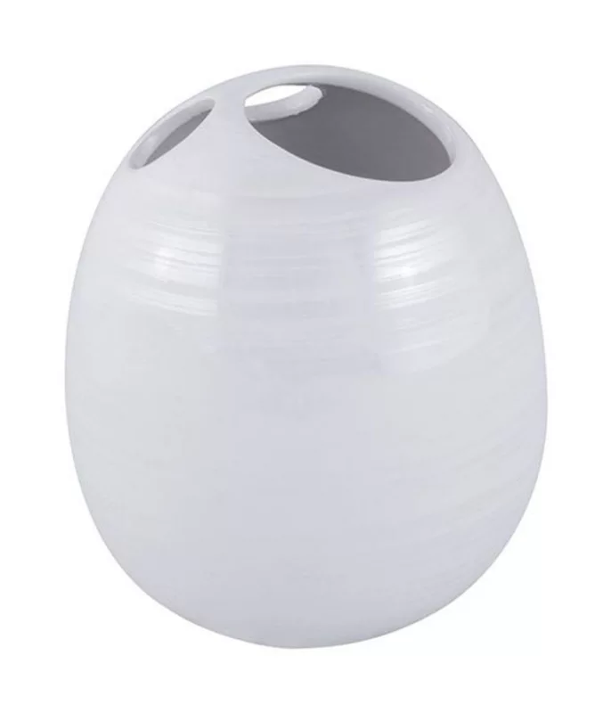 Kubek do mycia zębów AWD Interior Perla perłowy ceramika 9×9 cm 1 szt.