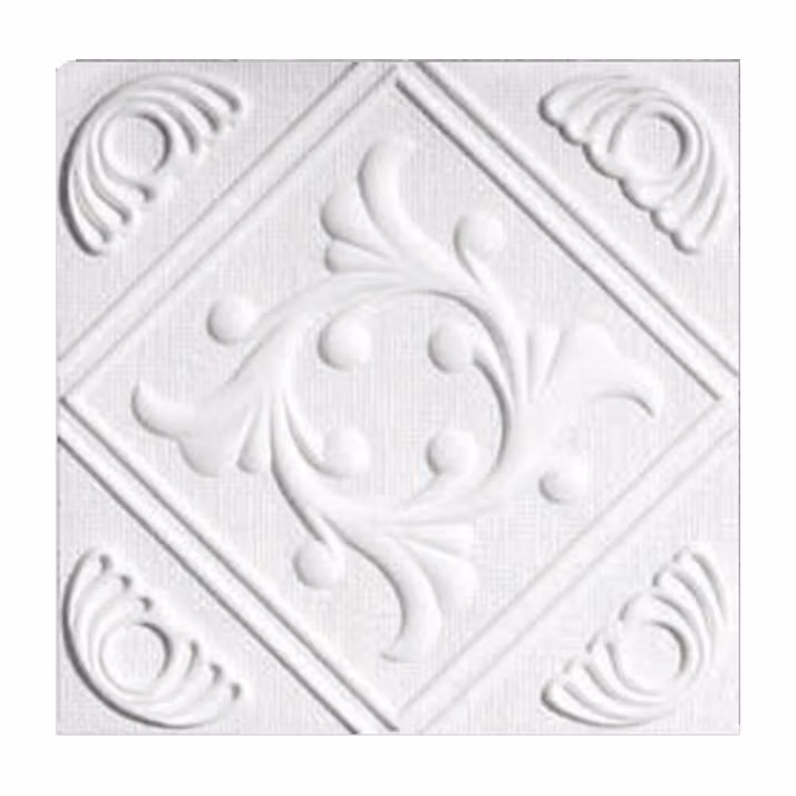 Kaseton sufitowy ścienny panel styropianowy zakładkowy Marbet Design 50×50 cm Anet 2 m² 8 szt.