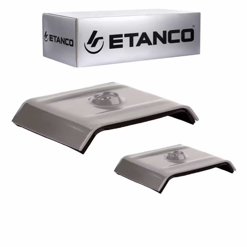 Kaloty Etanco aluminiowe do płyt warstwowych 40 mm RAL 9007 100szt