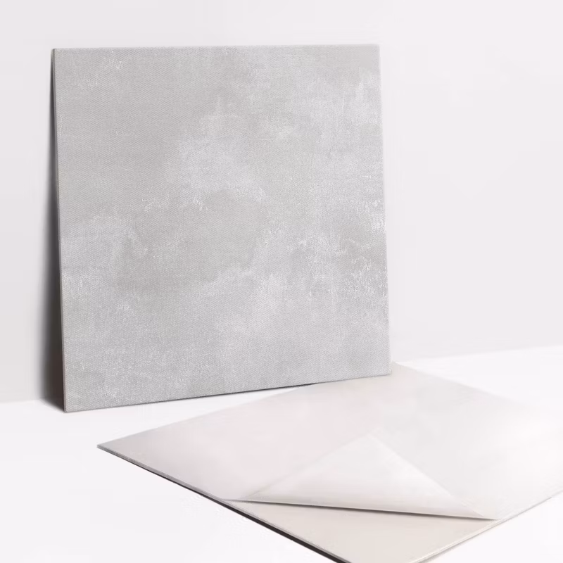Kafelki samoprzylepne Tulup 30×30 cm Szara tekstura 9 szt.