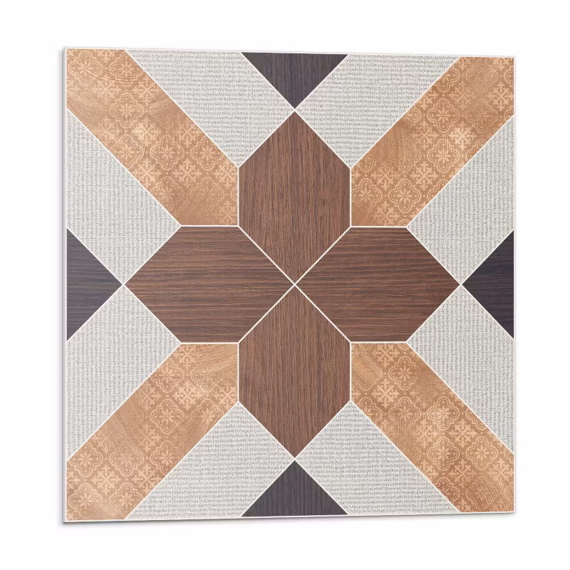 Kafelki samoprzylepne Wallfluent 20×20 cm Abstrakcyjny motyw geometryczny 20 szt.
