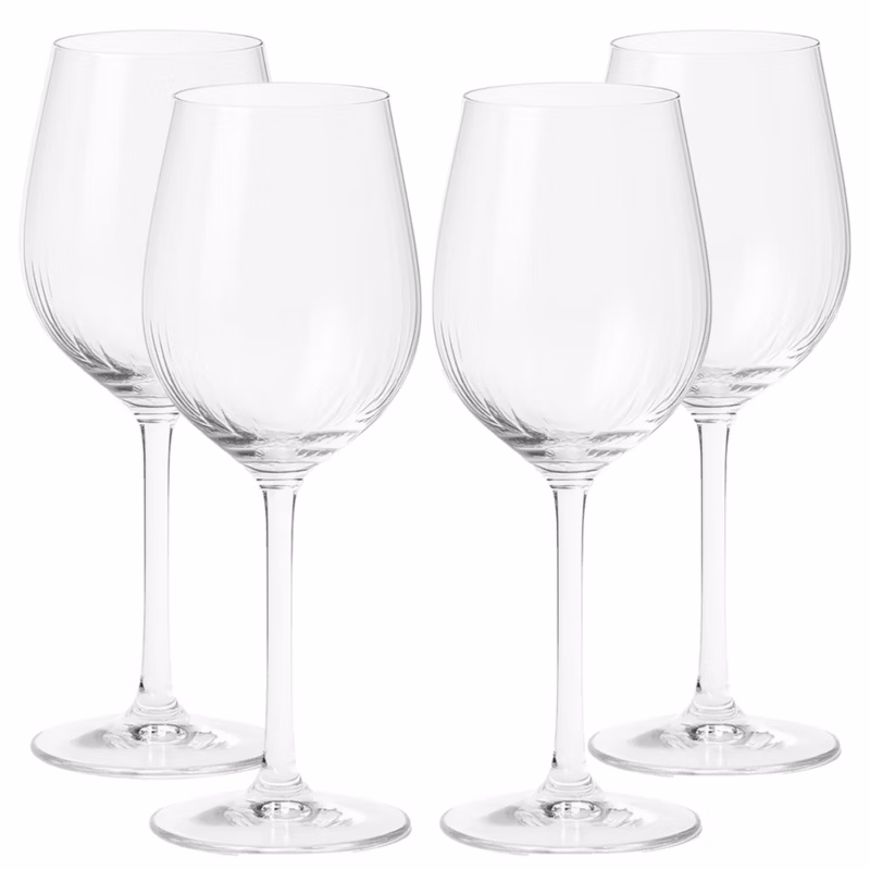 Kieliszki Do Wina EDANTI Szklanki Eleganckie Szklane 500 ml 4 szt.