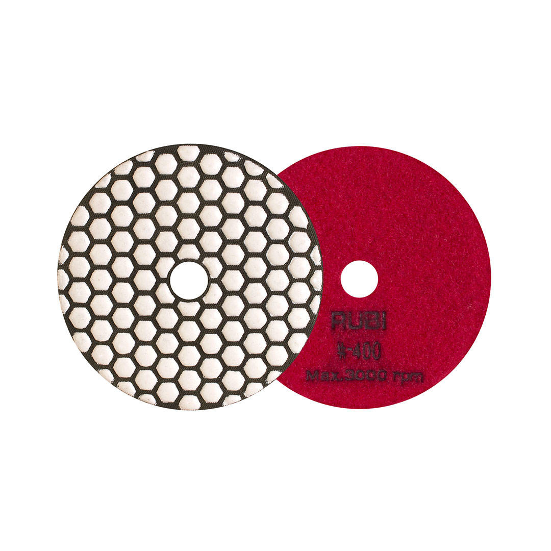 Pad polerski RUBI 62973 – gradacja P400
